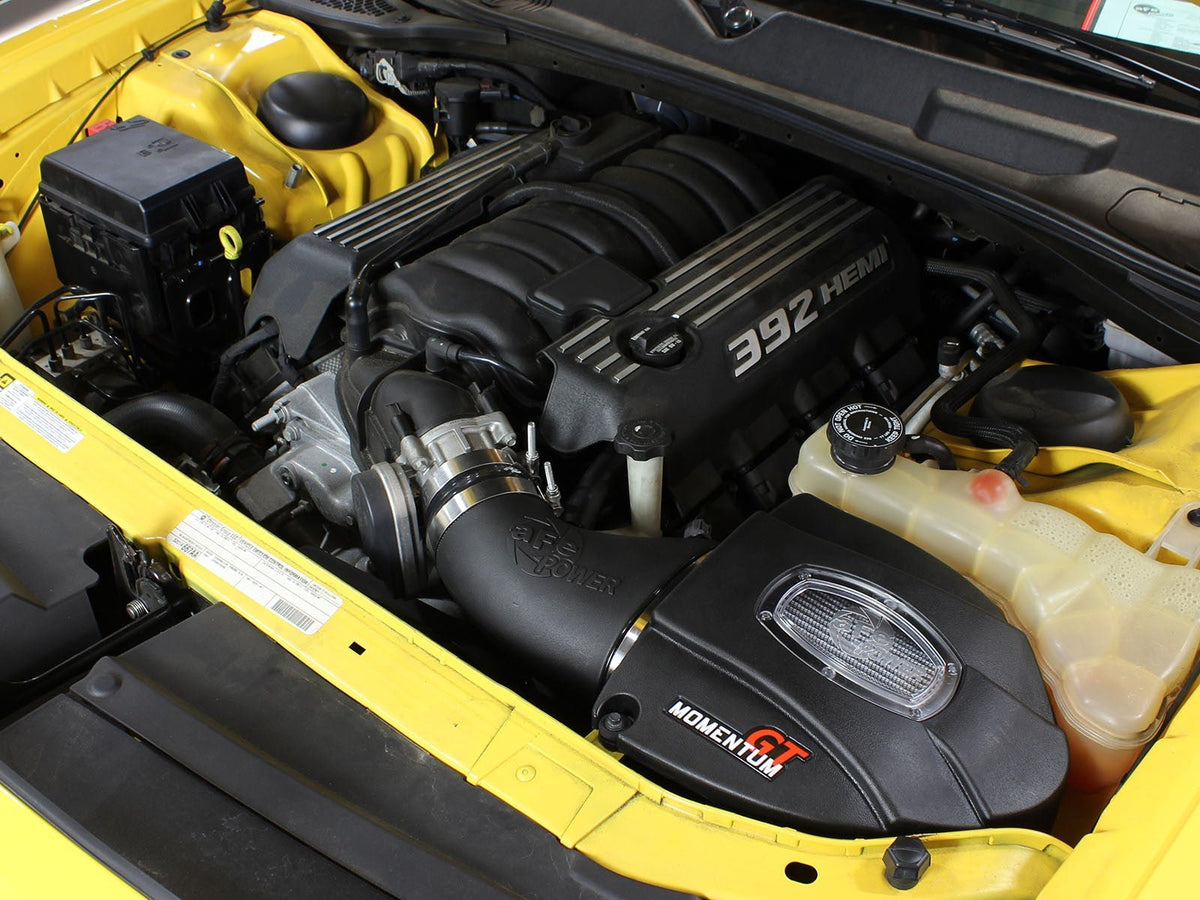aFe Power Momentum GT Cold Air Intake, Pro Dry S Filter 2011 - 2023 Challenger/Charger 392/6.4L - Speedlogix