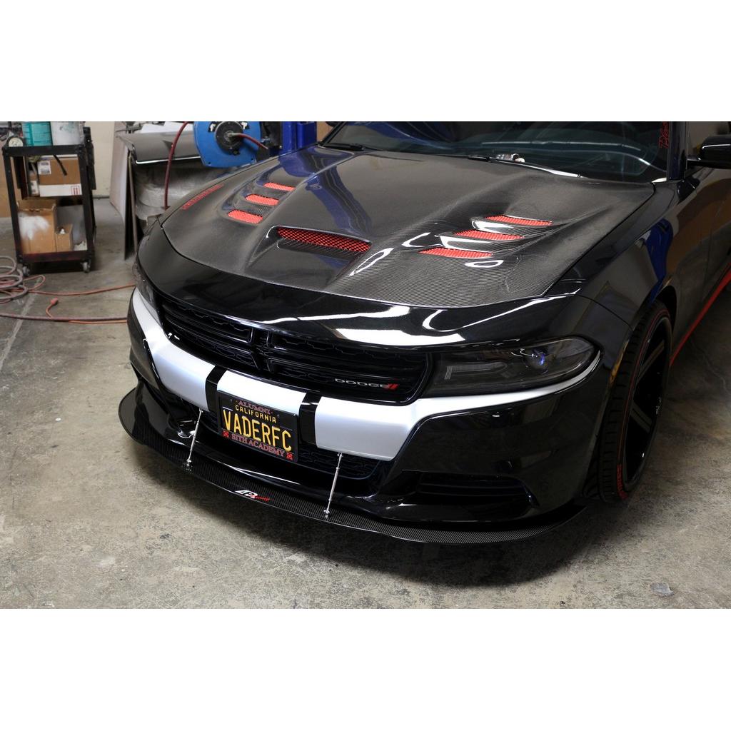 APR Carbon Fiber Front Splitter 2015 - 2018 Charger R/T - Speedlogix