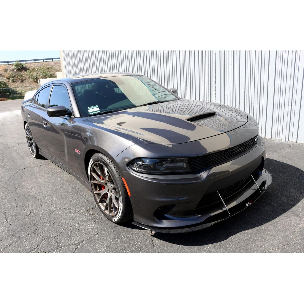 APR Carbon Fiber Front Splitter 2015 - 2023 Charger Scat Pack/SRT 392/Hellcat - Speedlogix