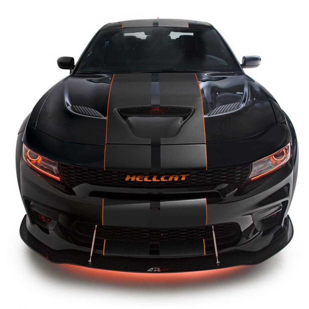 APR Performance Front Wind Splitter 2020 - 2023 Charger Widebody - Speedlogix