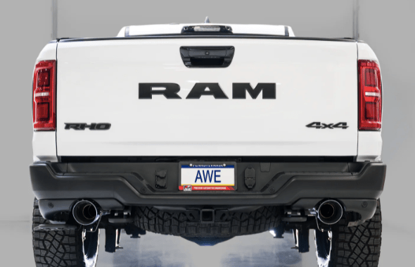 AWE 0FG Cat - Back Exhaust, Chrome Tips 2025 Ram RHO - Speedlogix