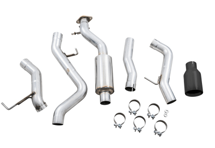 AWE 0FG Catback Exhaust, 5" Black Tip 2021 - 2024 Bronco - Speedlogix