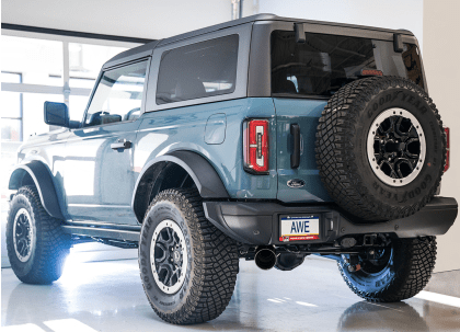 AWE 0FG Catback Exhaust, 5" Black Tip 2021 - 2024 Bronco - Speedlogix