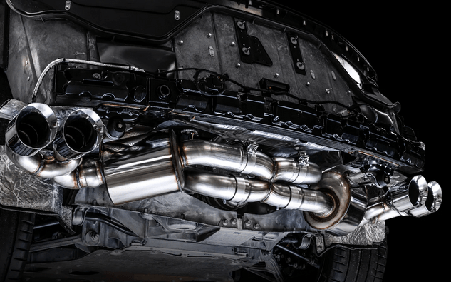 AWE Touring Edition Cat - Back Exhaust, Chrome Tips 2020 - 2023 Corvette - Speedlogix
