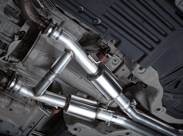 AWE Track Cat - Back Exhaust, Chrome Tips 2011 - 2023 Durango 5.7L - Speedlogix