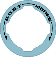 Printed Series GOAT Mode Dial Ring Overlay V2 - 2021+ Bronco