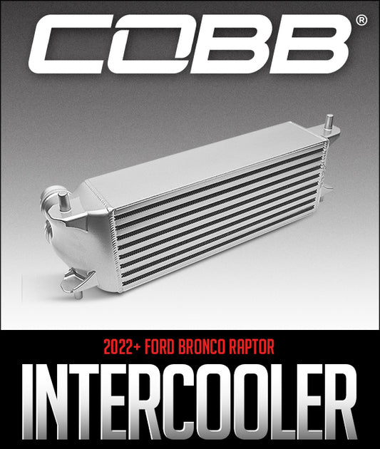Cobb Front Mount Intercooler 2022-2023 Bronco Raptor