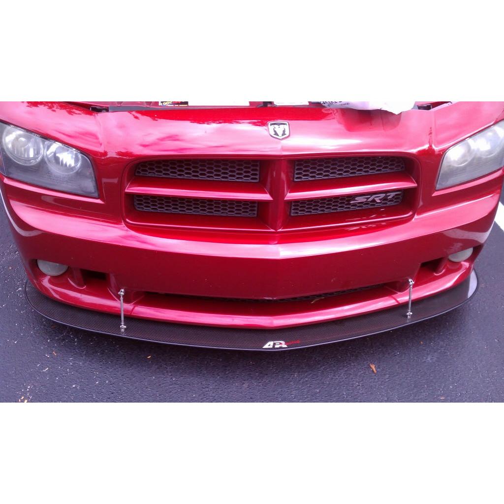 APR Carbon Fiber Front Splitter 2006-2010 Charger SRT8 - Speedlogix