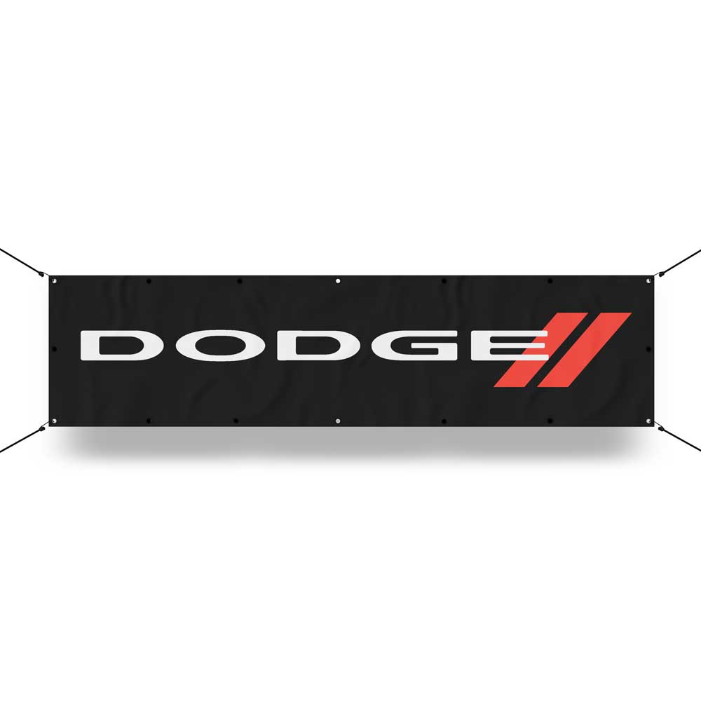 Banner - Dodge Current Badge Long - Speedlogix