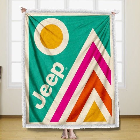 Blanket - Jeep® Mountains - Simple - Speedlogix