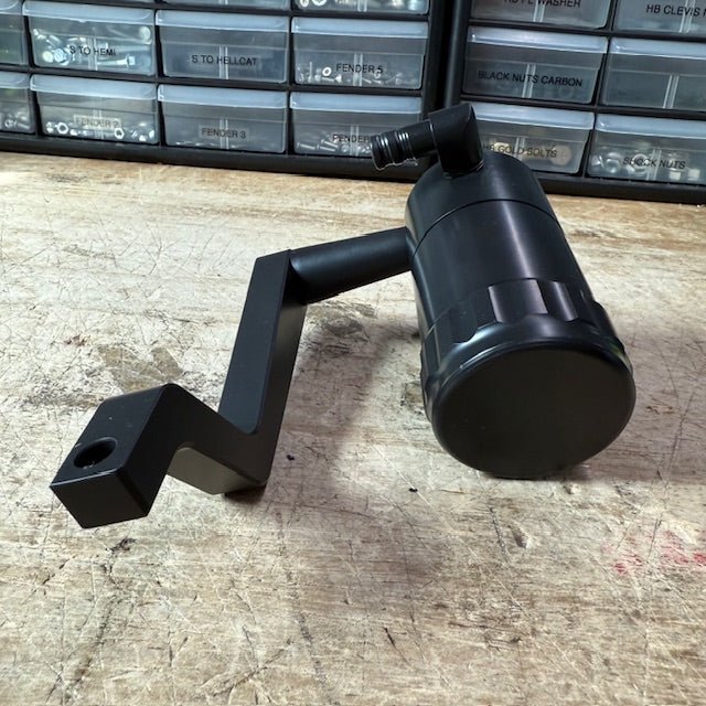 Blemished/Discounted Speedlogix Oil Catch Can 2005 - 2023 Challenger/Charger 392 - Speedlogix