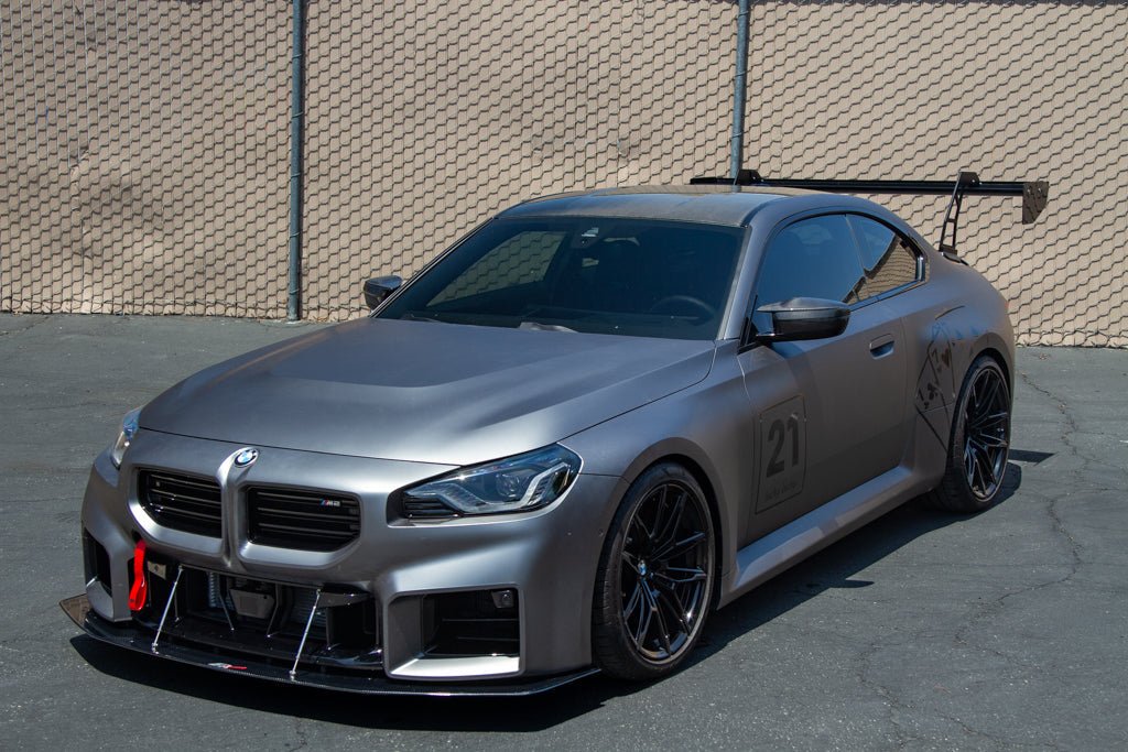 BMW G87 M2 Carbon Fiber Front Wind Splitter - Speedlogix