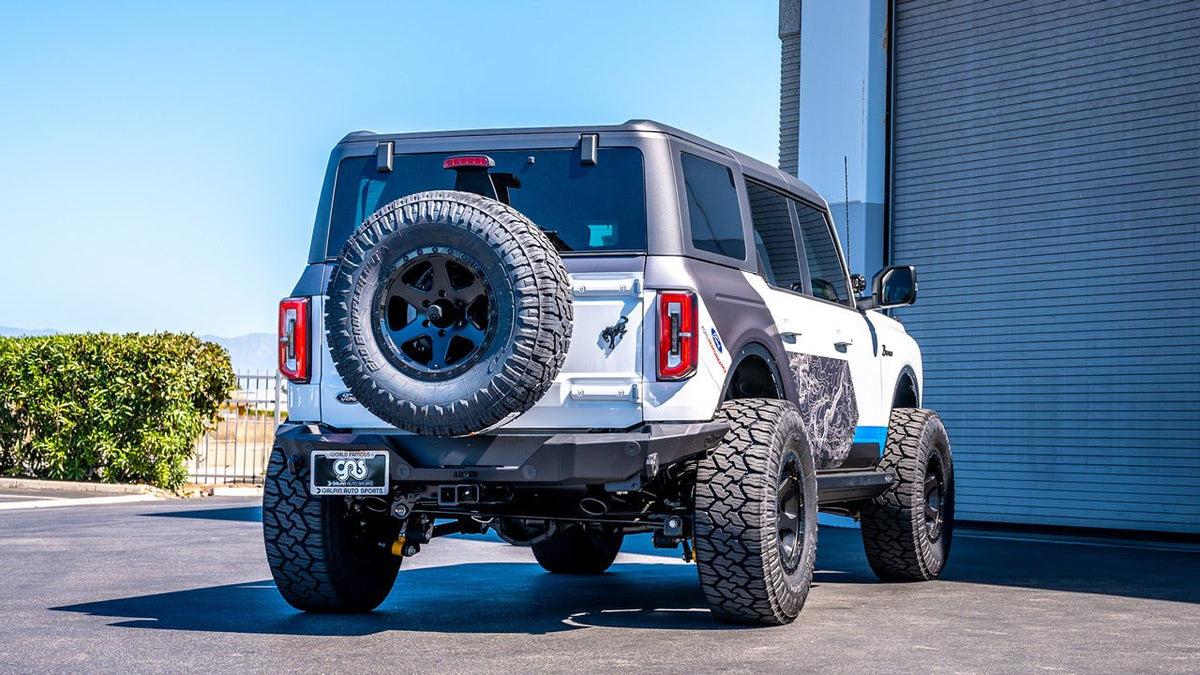Borla S - TYPE Axle - Back, Black 2021 - 2023 Bronco 2.7L - Speedlogix