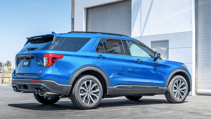 Borla S - TYPE Cat - Back Exhaust, Carbon Tips 2020 - 2023 Explorer ST - Speedlogix
