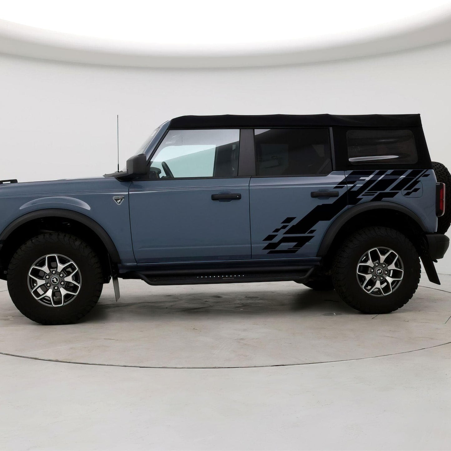 Bronco Digital Glitching Stripes Decal. 6838 - Speedlogix