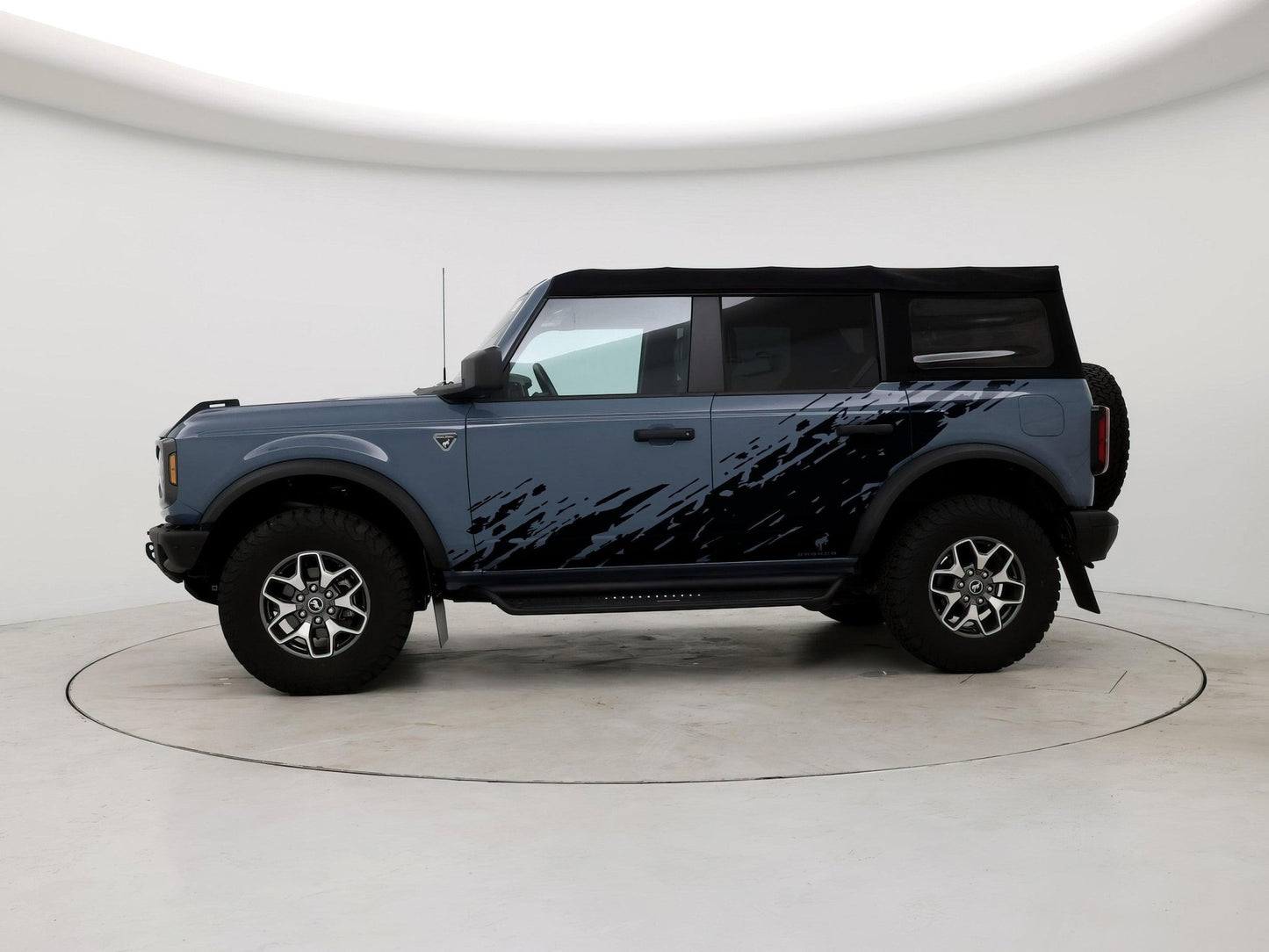 Bronco Mud Splash Side Rocker Panel Car Graphic Sticker. 6896 - Speedlogix