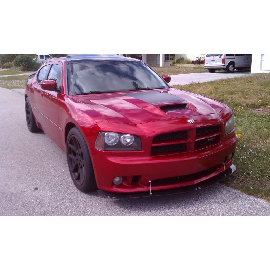 APR Carbon Fiber Front Splitter 2006-2010 Charger SRT8 - Speedlogix