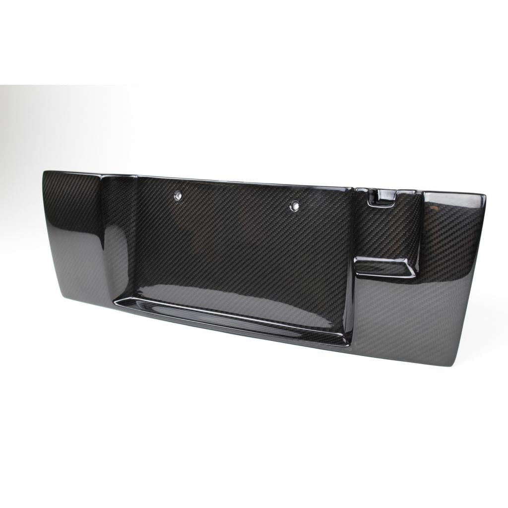 Carbon Fiber Nissan GTR R35 License Plate Backing 2012 - 2016 - Speedlogix
