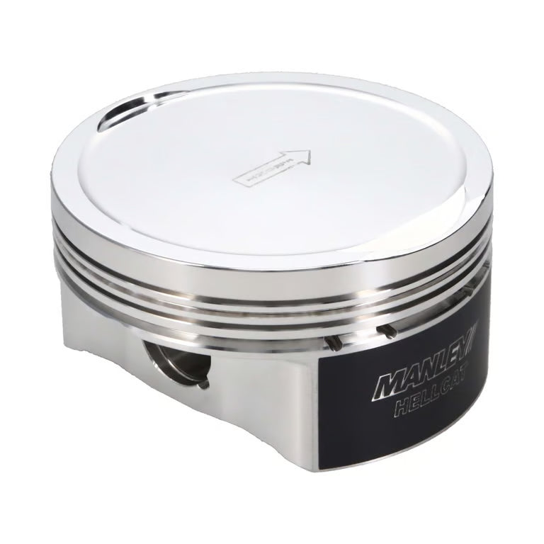 Manley 4.090" Bore 1.278"CH, -6.50 CC Extreme Piston (Set of 8) 2015-2023 6.2L