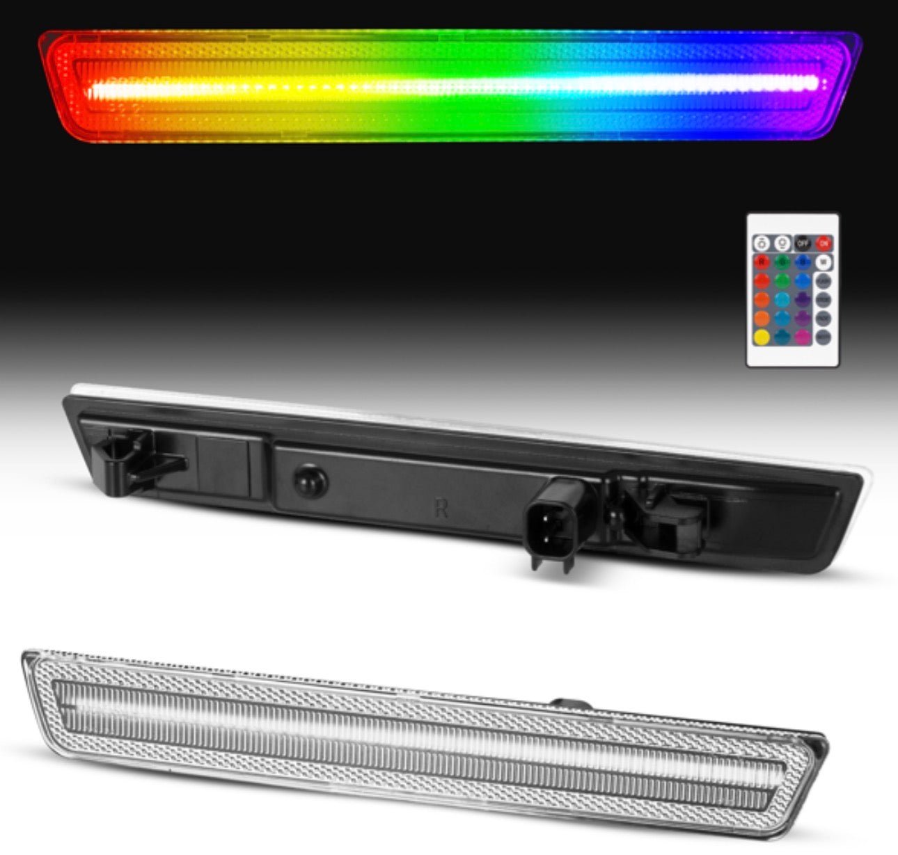 CHALLENGER 15 - 23 FRONT/REAR RGB DYNAMIC LED SIDE MARKERS - Speedlogix