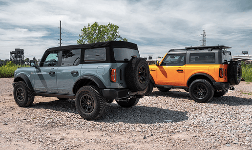 Corsa Sport Cat - Back Exhaust, Black Tips, 4 - door 2021 - 2023 Bronco 2.7L - Speedlogix