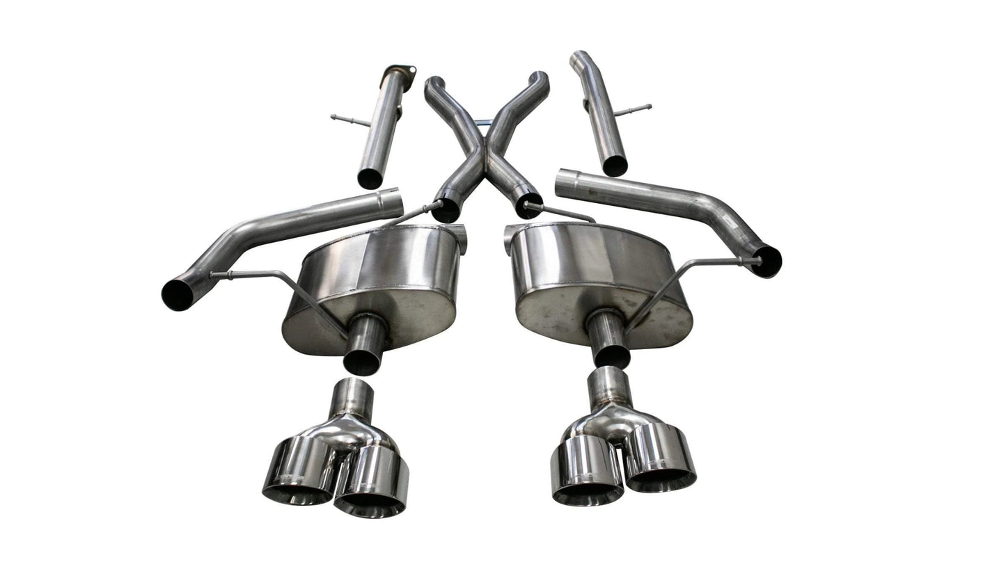 Corsa Xtreme Cat - Back Exhaust, Polished Dual Tips 2018 - 2021 Grand Cherokee 6.2L - Speedlogix