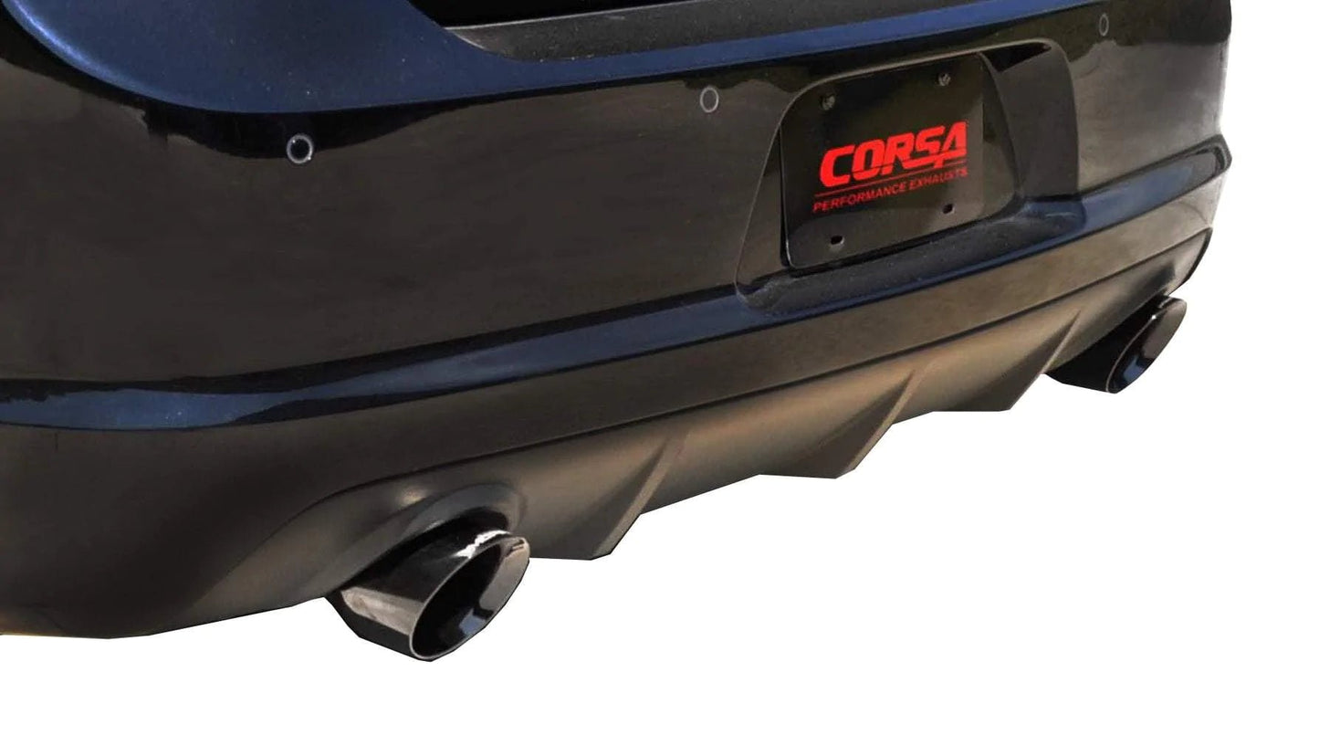 Corsa Xtreme Cat - Back Exhaust, Polished Tips 2011 - 2014 Charger 392/6.4L - Speedlogix