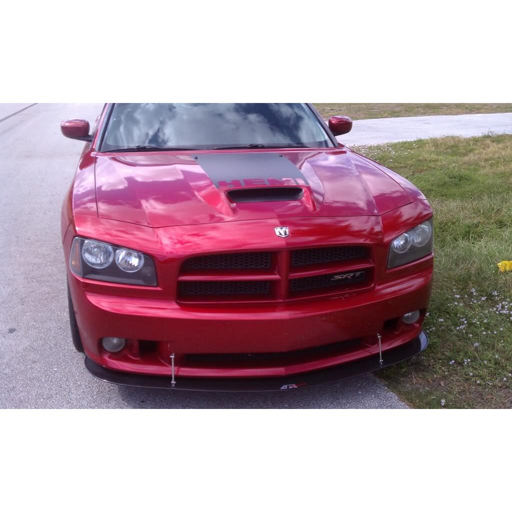 APR Carbon Fiber Front Splitter 2006-2010 Charger SRT8 - Speedlogix