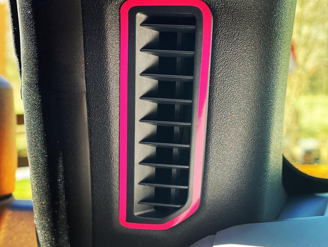 Defroster Vent Outline - 2021+ Bronco - Speedlogix