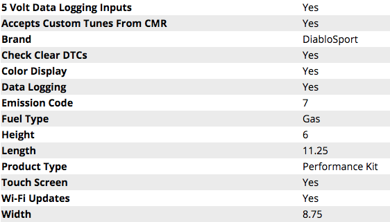 DiabloSport inTune i3 Platinum w/ Modified PCM 2018 Challenger 5.7L/392/6.4L - Speedlogix