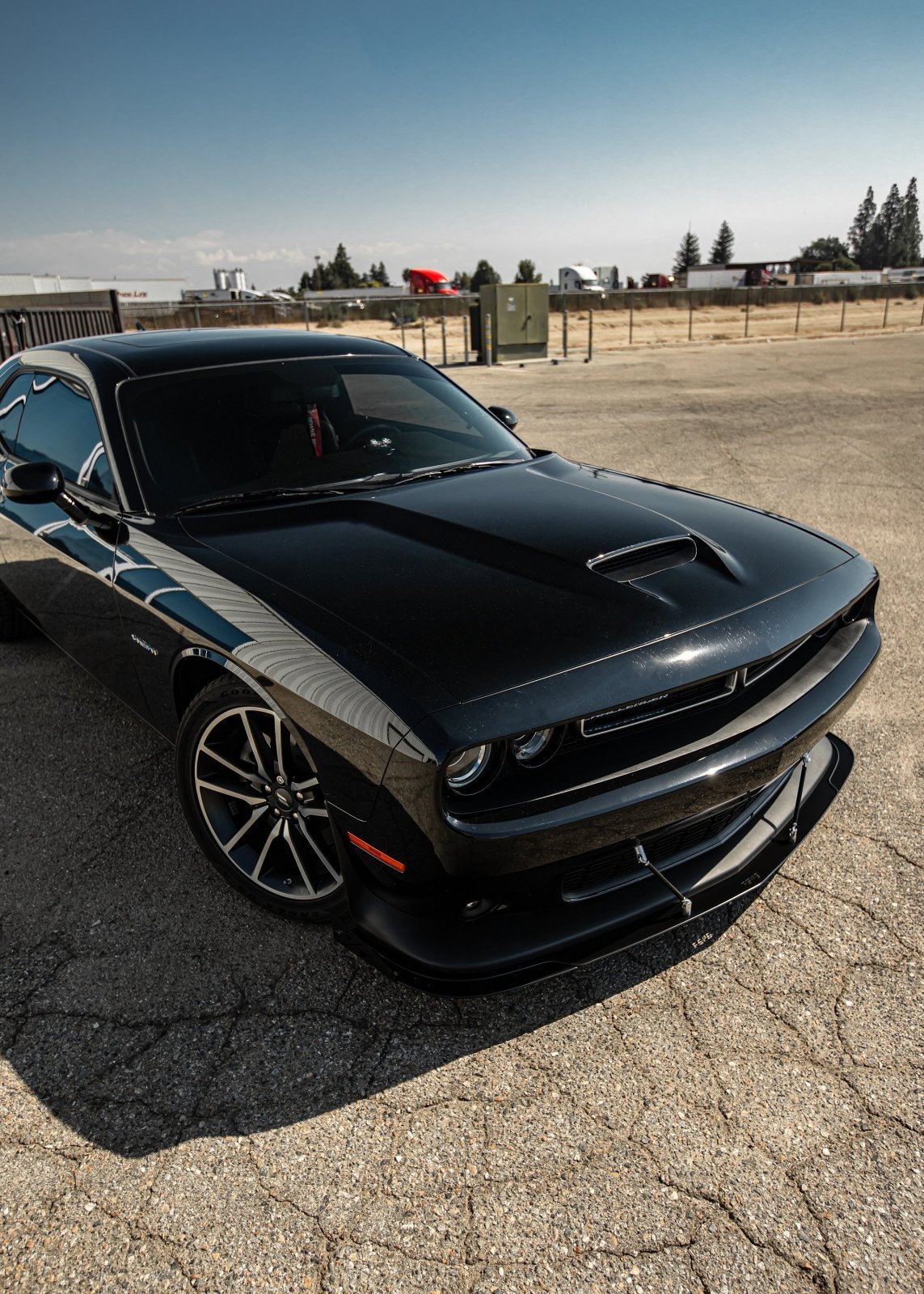 Dodge Challenger (2015-2024) Front Splitter V1 (GT, R/T, Scat Pack