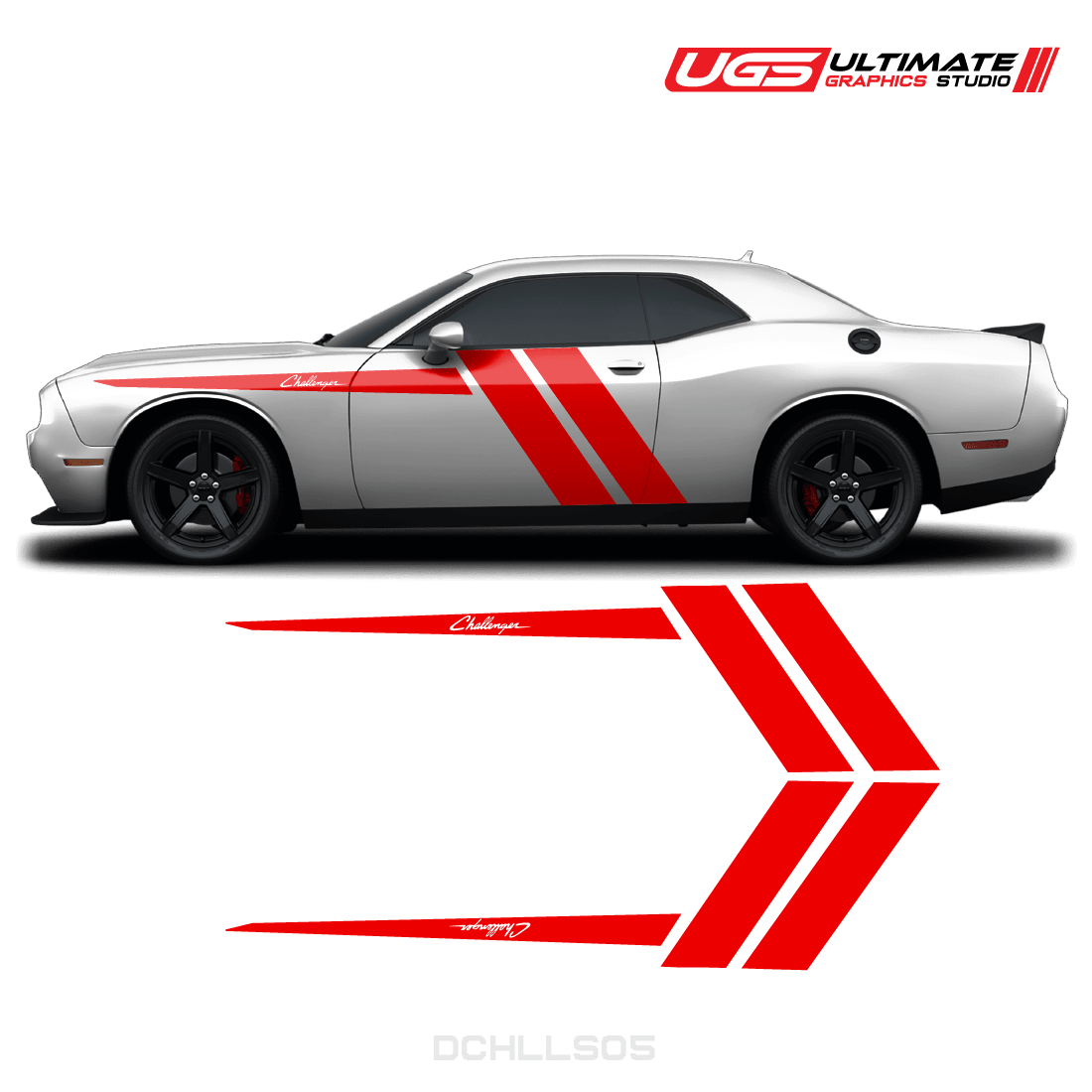 Dodge Challenger Side Graphics - Speedlogix