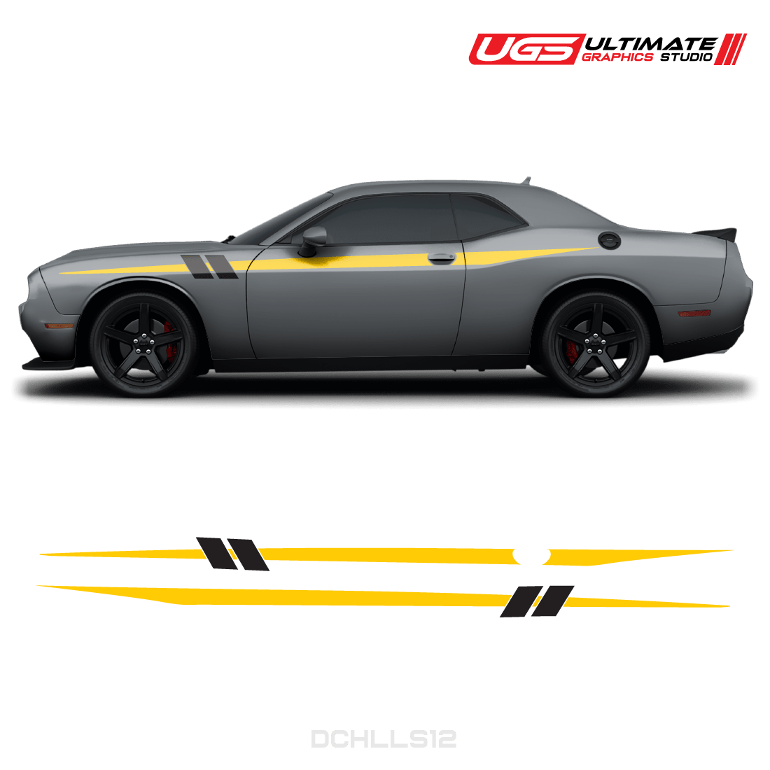 Dodge Challenger Side Graphics - Speedlogix