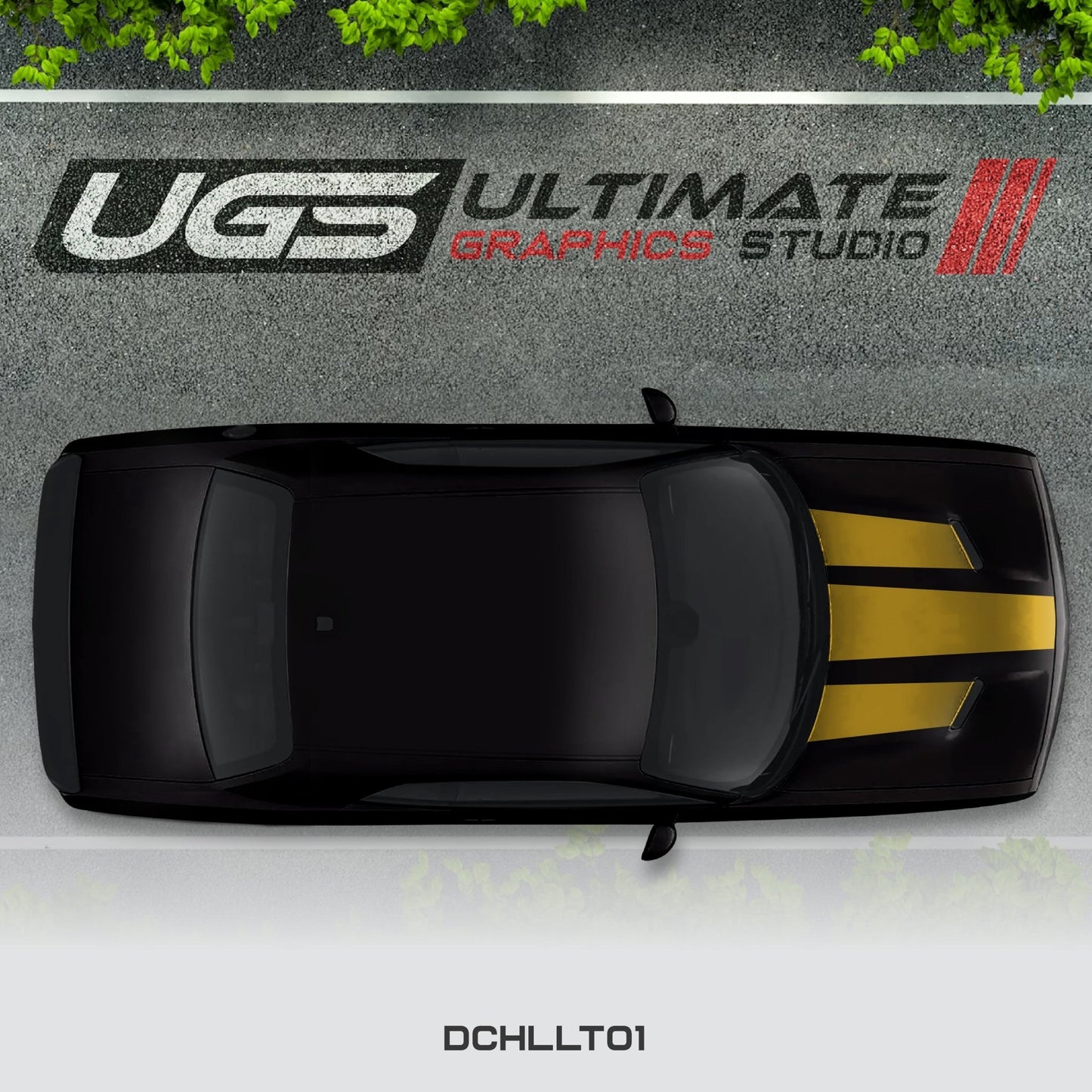 Dodge Challenger Top Graphics - Speedlogix