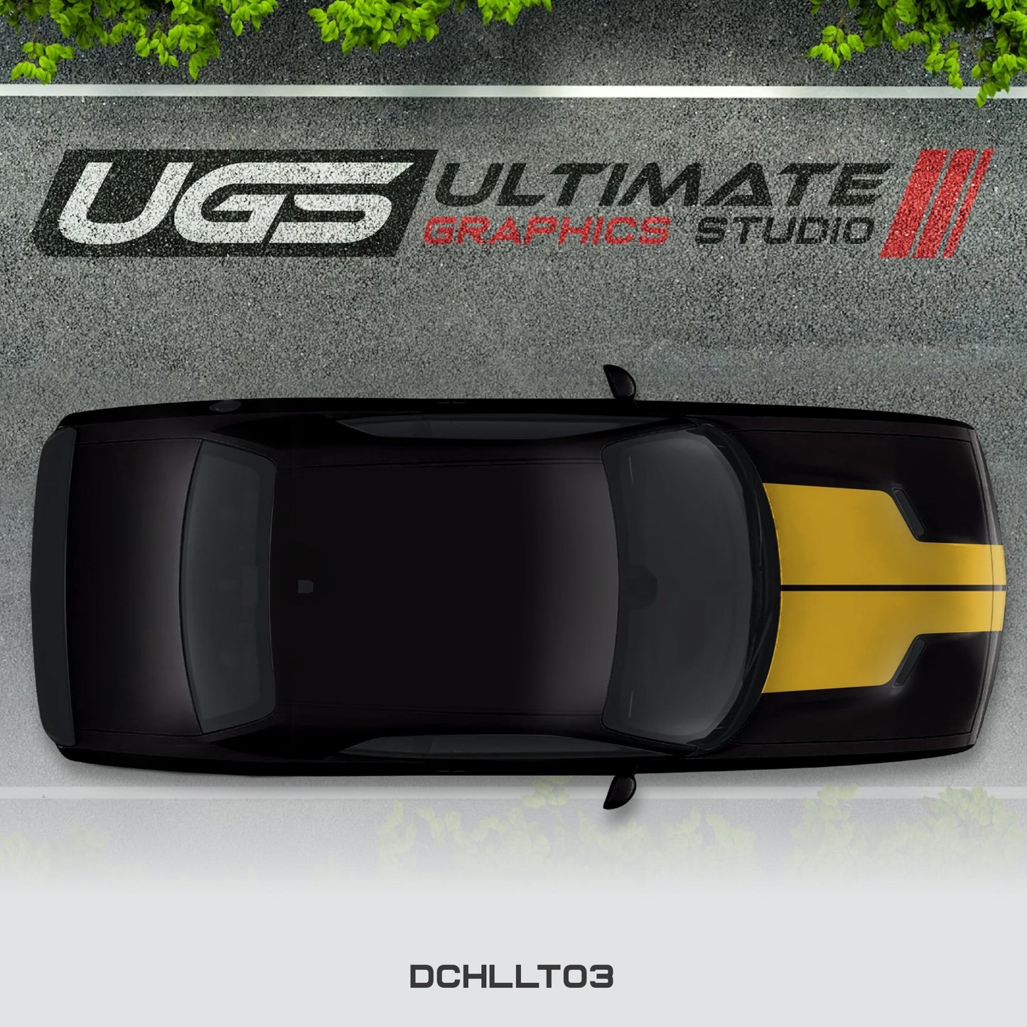 Dodge Challenger Top Graphics - Speedlogix