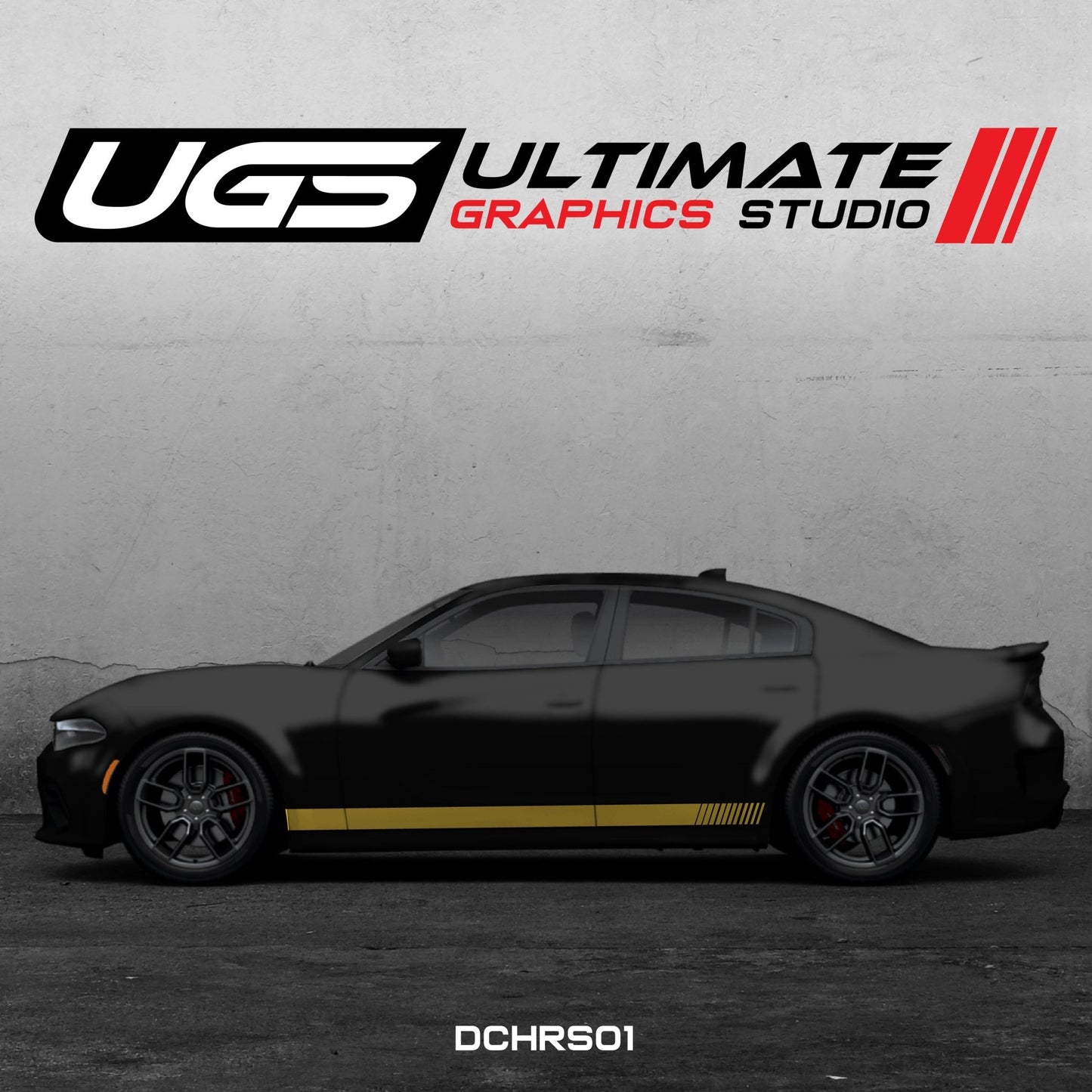 Dodge Charger Side Graphics - Speedlogix