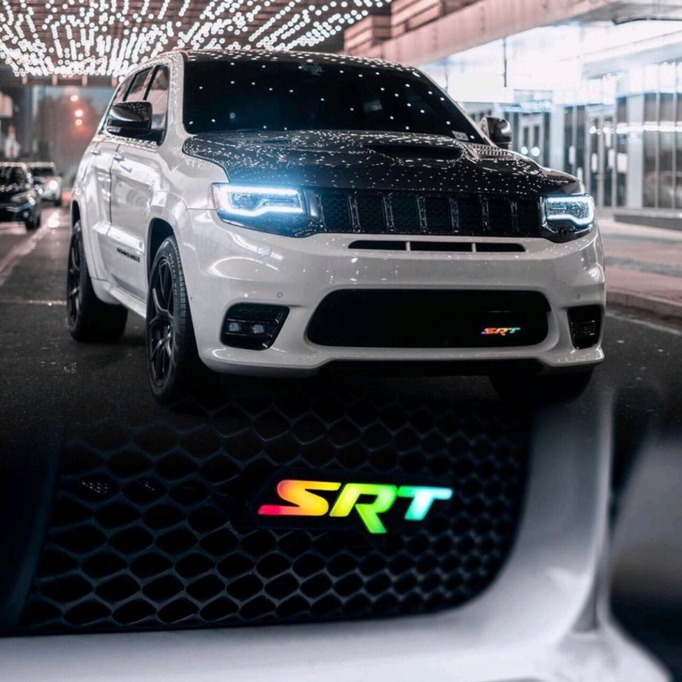 Dodge SRT RGBW Flow Series LED Badge Emblem Logo