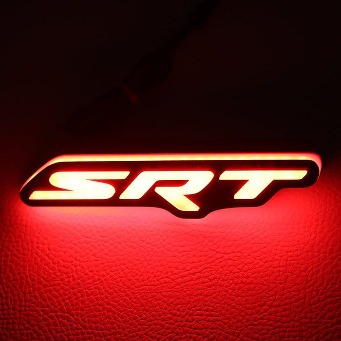 Dodge SRT RGBW Flow Series LED Badge Emblem Logo