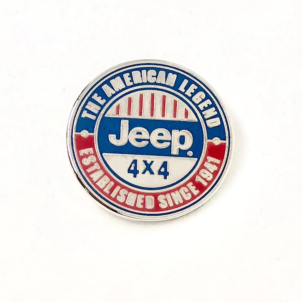 Enamel Pin - Jeep® The American Legend - Speedlogix
