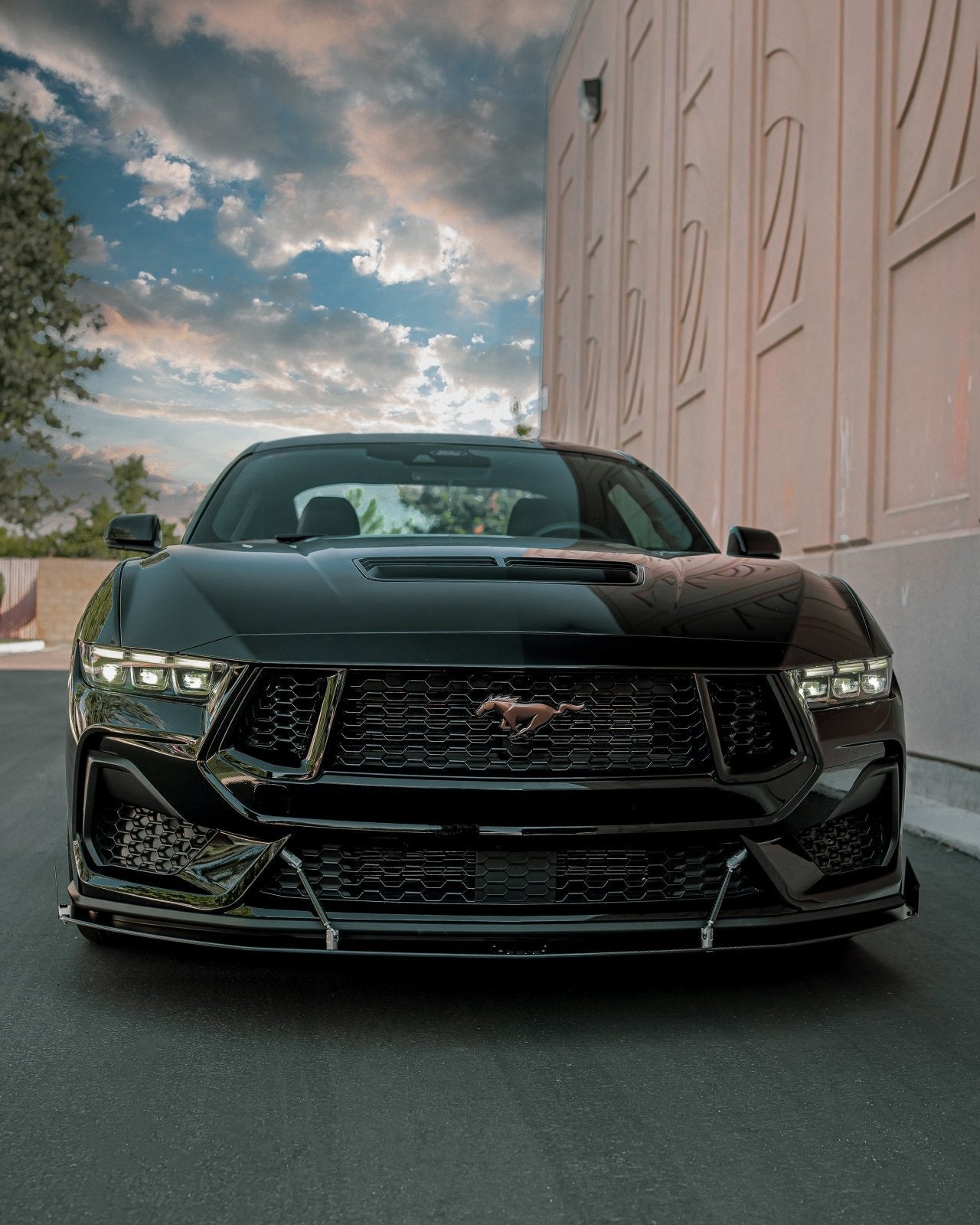 Ford Mustang (2024+) Ecoboost/GT Front Splitter - THE GOAT