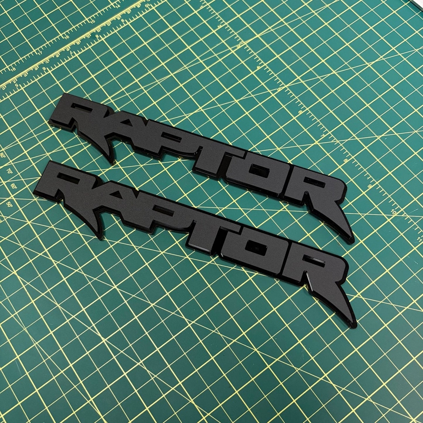 Ford Raptor Door Emblems (F150, Ranger, Bronco) - sold as a pair
