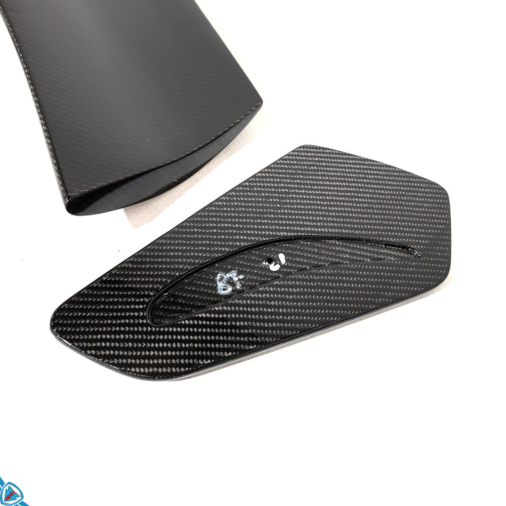 2017-2025 Porsche 718 Boxster & Cayman (982) GT4 RS Style Dry Carbon Fiber Swan Neck Wing | FYBR Aerodynamics