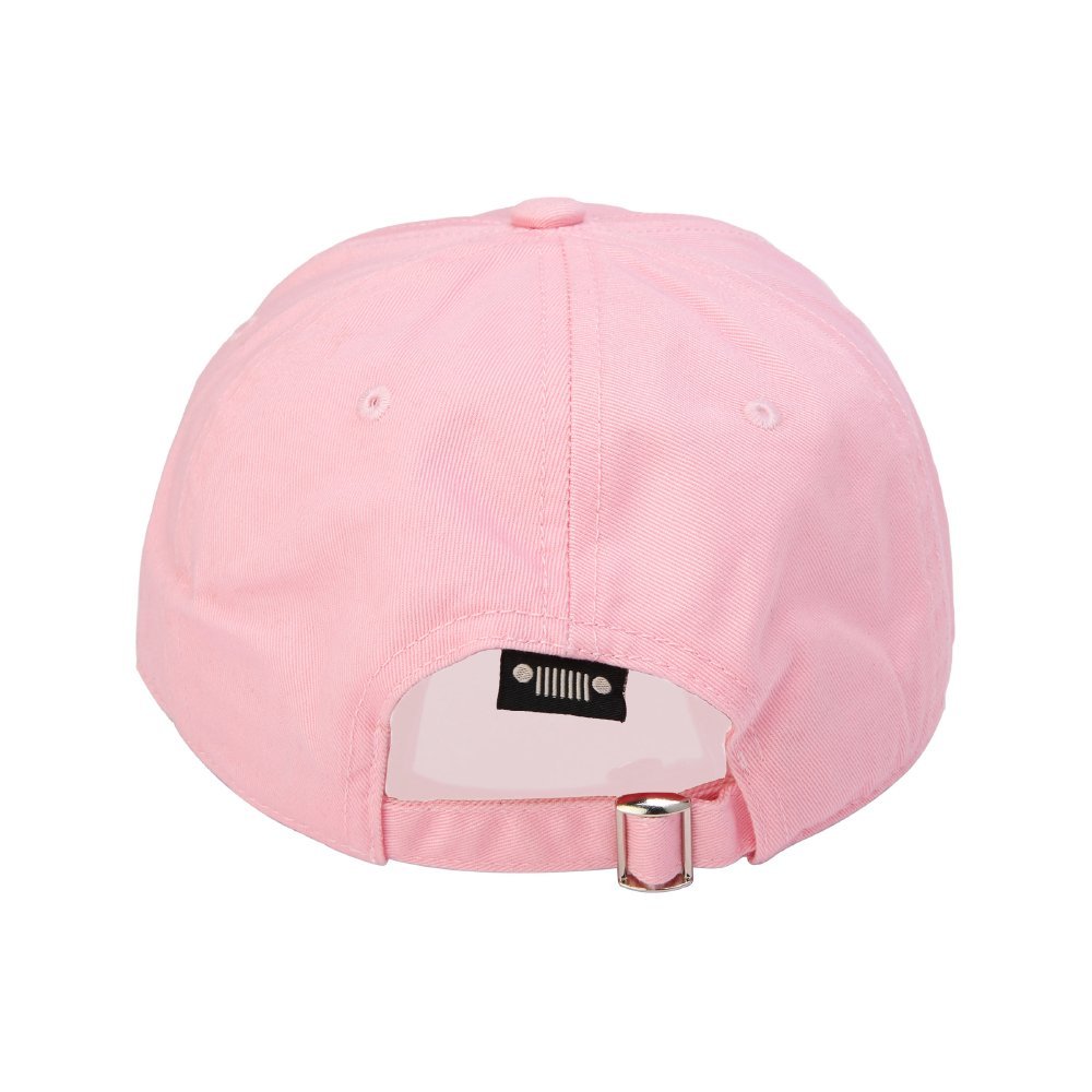 Hat - Jeep Chino Twill Patch - Pink - Speedlogix