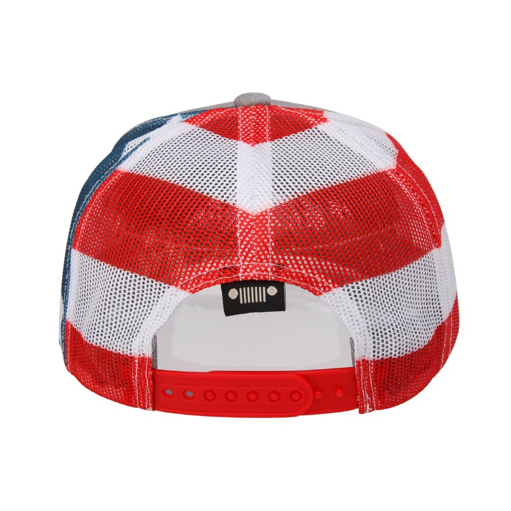Hat - Jeep Stars and Stripes Patch Hat - Speedlogix