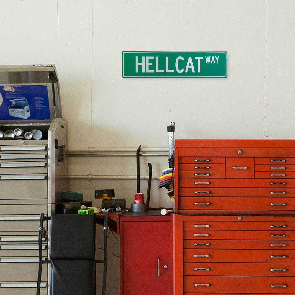 Hellcat Way Sign - Speedlogix