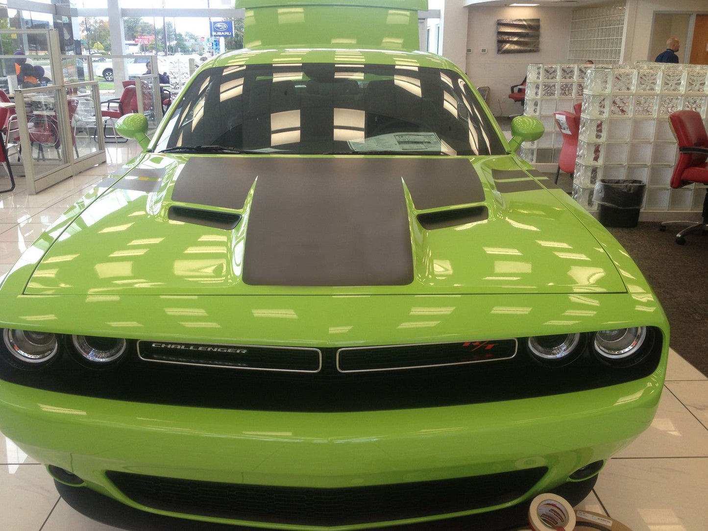 Hood Decal Cover for 2015 - 2024 Dodge Challenger - Speedlogix