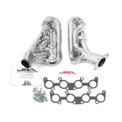 JBA Silver Ceramic Shorty Header 2015 - 2023 Mustang 5.0L - Speedlogix