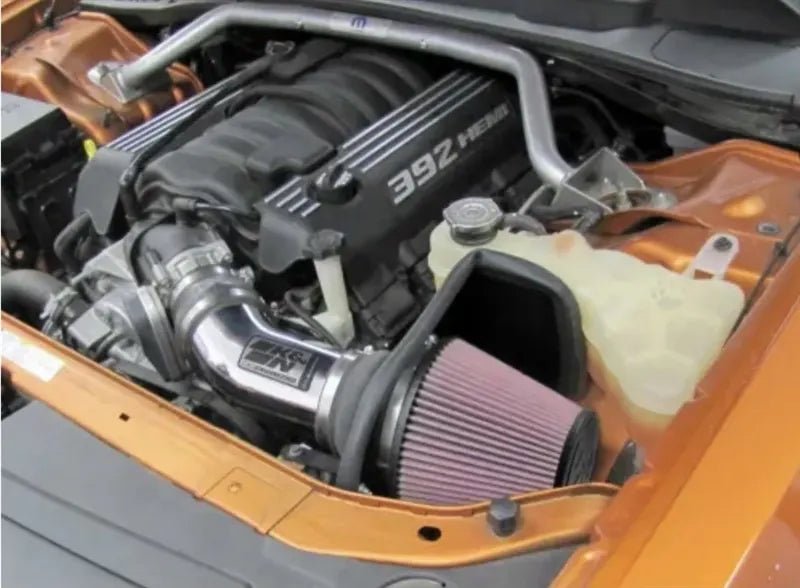 K&N Typhoon Polished Cold Air Intake 2011 - 2023 Challenger/Charger 392 - Speedlogix