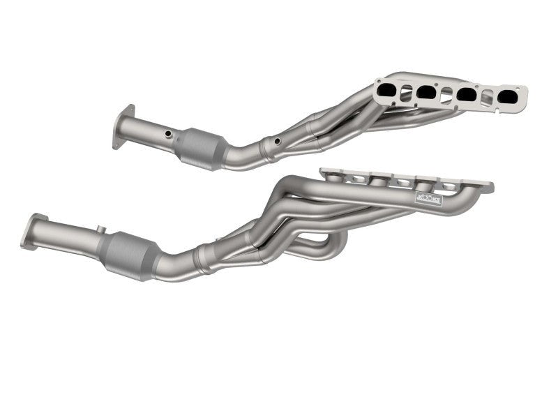 Kooks 2"x3" Long Tube Headers, Green Catted Mid - Pipes 2021 - 2023 TRX 6.2L - Speedlogix