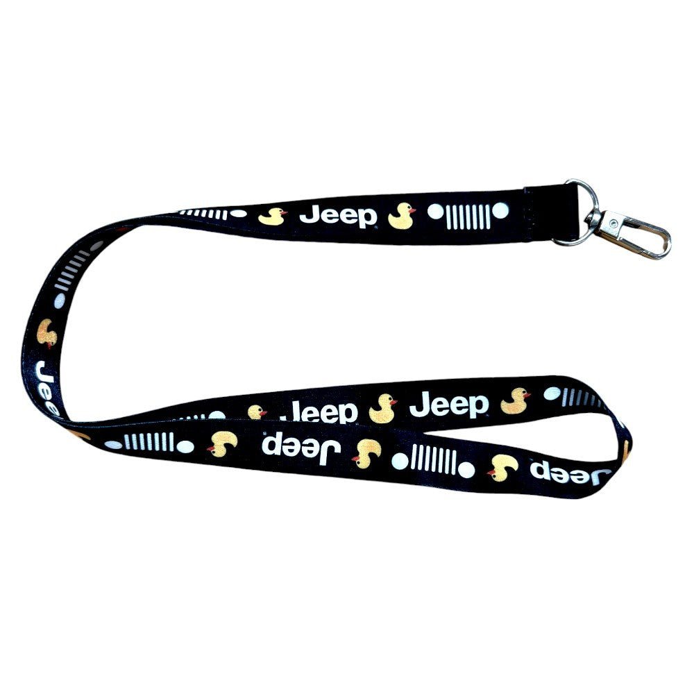 Lanyard - Jeep Duck - Black - Speedlogix
